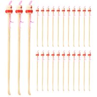 100 Pcs Earwax Cleaning Tools Practical Cleaner Removers Small Hanging Picks Spoons Household Portable Ear-pick Removal