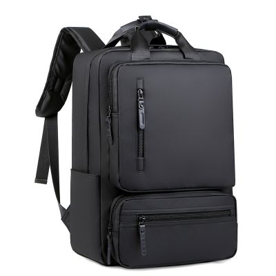 OPDOS Trend Casualschool Bag High Capacity Feature Backpack Computer New Mens Bag 15.6 Inches Laptop Travel Nylon Bags For Man