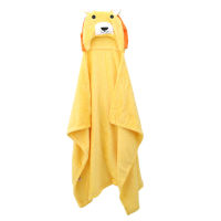 Cute Soft Hooded Cartoon Animal Blanket Toddler Animal Baby Bathrobe Baby Bath Towels Kids Bath Robe Infant Towel