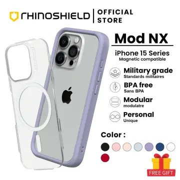 RhinoShield SolidSuit Case Compatible with Magsafe for [iPhone 15 Pro Max]  | Shock Absorbent Slim Design Protective Cover with Premium Matte Finish