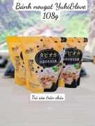 Bánh nougat trà sữa trân châu Boba Yuki&Love Đài Loan 108g