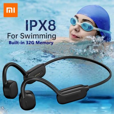 Xiaomi 2023 Swimming Bone Conduction Earphones Bluetooth 5.3 Wireless IPX8 Waterproof Headset 32GB MP3 Player Headphone with Mic