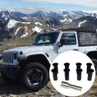 Homyl ชุดบูชบานพับประตูอัตโนมัติ,หัวเปลี่ยน RT25005เหมาะสำหรับ Wrangler JK 2007-18 4ประตูออฟโรด9ชิ้น