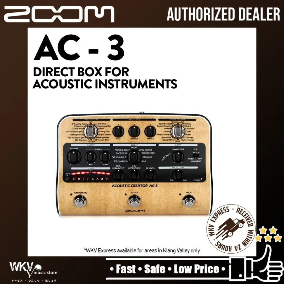 (AC3)　Acoustic　Zoom　Creator　AC-3　Lazada