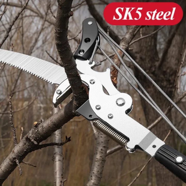 Big Mac Saw Branch Pruning Saw Pole Telescopic Pruner with Saw Long