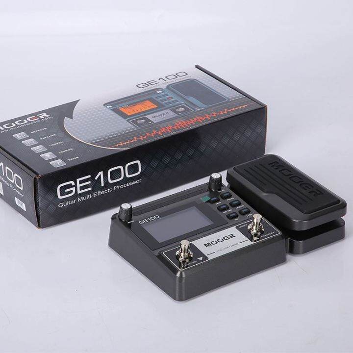 MOOER GE100 electric guitar pedal cycle recording integrated multi