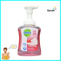 โฟมล้างมือ DETTOL 250ml ROSE&amp;CHERRYFOAM WASH HANDS DETTOL 250ml ROSE&amp;CHERRY **บริการเก็บเงินปลายทาง**