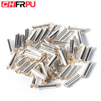 【Chat-support】 HI UTILITY PRODUCTS 100ชิ้น0.5mm2-16mm2 22-10 AWG ไม่ฉนวนลวด Ferrules สายไฟฟ้าขั้วทองแดงเปลือยชุบดีบุก Crimp เทอร์มินัล