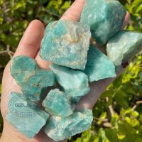 ดิบ Amazonite คริสตัล-ดิบ Amazonite หิน-ดิบ Amazonite-คริสตัลบำบัด-คริสตัลดิบและหิน-หัวใจจักระ-คอ