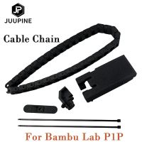 For Bambu lab p1p Cable Chains drag chain ultra light Plastic Drag Towline assembly kit 3d printer accessories