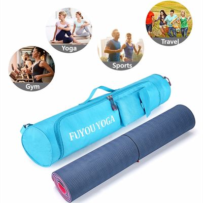 【YF】 Fashion Yoga Mat Carry Bag Waterproof Sport Bags Gym Fitness Pilates Shoulder Strap Carrier Backpack