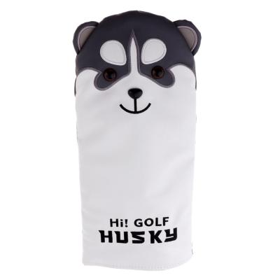 LazaraLife Golf HEAD covers headcover DRIVER fairway wood covers set ลายสุนัข