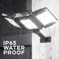 Solar Lamp 106LED Outdoor Super Bright Wall Lamp IP65 Waterproof With 3 Working Modes ​Waterproof Courtyard Garage Lighting