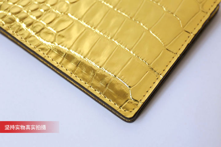 2022-new-designer-luxury-cow-leather-men-wallets-business-genuine-leather-golden-money-bag-high-grade-card-holder-money-bag-45-card-holders