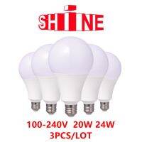 {ร้อน} 3ชิ้น/ล็อต LED หลอดไฟสูง A80 AC120V AC220V E27 B22 20W 24W 100LM/W สำหรับ Mall บ้านแสง Super Bright แสงสีขาวอุ่น