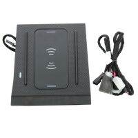 QI Wireless Car Charger For Toyota Prado 2018 Infrared Phone Charger Storage Box