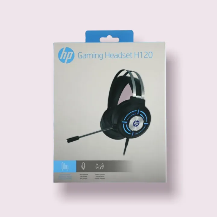 Hp Headset H120 Black ประกัน 2y Th 0252