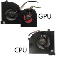 New Cooling Fan For MSI GS65 MS-16Q2 16Q2-CPU-CW 16Q2-GPU-CW CPU GPU BS5005HS-U3N Cooler