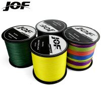 [HOT LIAXLLWISAAZH 534] JOF X4 100เมตร300เมตรสายการประมงถัก4ถักเปียสาน10 120LB เรียบ PE Multifilament สายสำหรับตกปลาทะเล