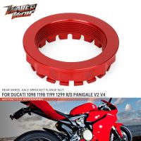 Rear Wheel Axle Sprocket Flange Nut For DUCATI 1098 1198 1199 1299 R S Panigale V2 V4 Motorcycle Parts Accessories CNC