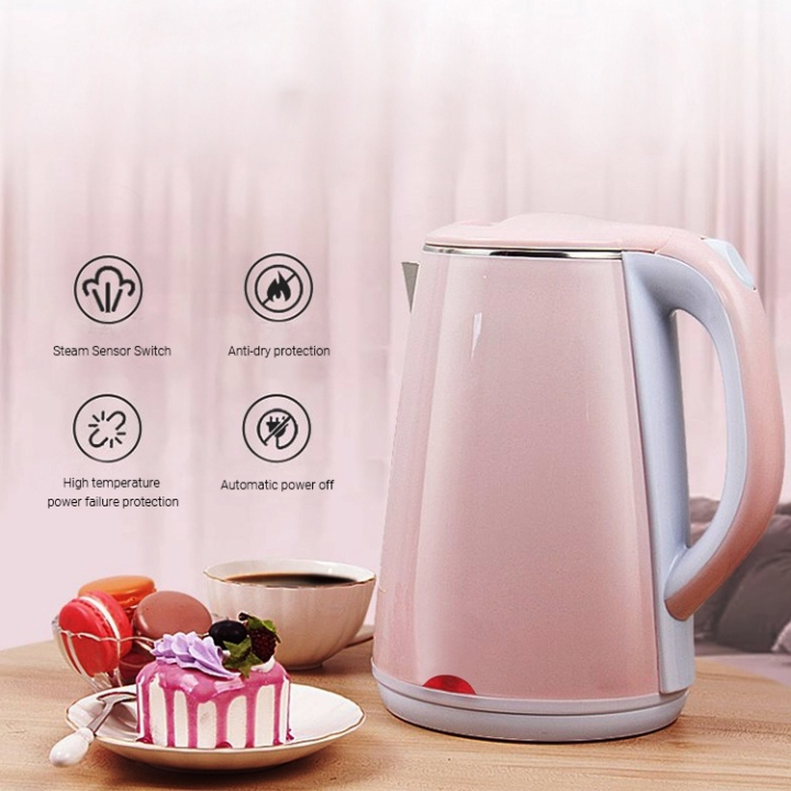 2.3L Stainless Steel Electric Water Kettle With Safety Autooff Quick