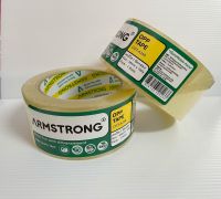 เทปใส น้ำตาล OPP TAPE ARMSTRONG 48mm.x100หลา (54ม้วน/ลัง)