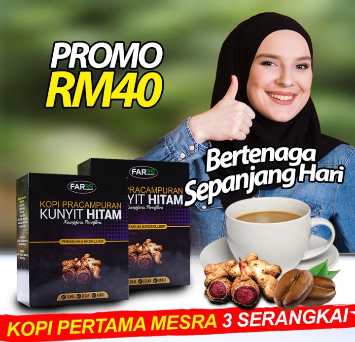 *PANAS* KOPI KUNYIT HITAM KOPI KHASIAT 3 SERANGKAI KENCING MANIS ...