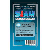 SIAM BOARDGAMES ซองการ์ด PREMIUM BLUE TURQUOI