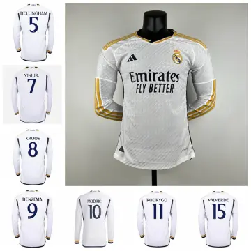 Real Madrid 2006/07 Home Long Sleeve Jersey Men Adult