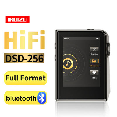 Dmyond COD หน้าจอสัมผัสเต็ม128GB RUIZU 2.0นิ้วเครื่องเล่น MP3 HiFi แบบกดพร้อมบลูทูธ5.0 DSD ความละเอียดสูงเครื่องเล่นเสียงดิจิตอลความละเอียดสูงเครื่องเล่นเพลงแบบพกพาหน้าจอสัมผัสเต็มรูปแบบ R