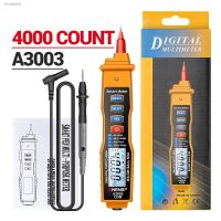 ┋◕ A3003 Digital Multimeter Pen Type Meter 4000 Counts with Non Contact AC/DC Voltage Resistance Capacitance Hz Tester Tool