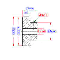 เส้นผ่านศูนย์กลางภายนอก27mm1M 25T Metal Gear 25ฟัน Carbon Steel Spur Gear With High Boss ~