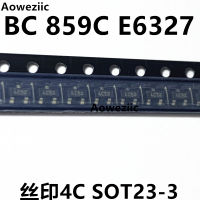 E6327 BC ซิลค์สกรีน4C SOT-23 BC859C E6327 NPN 45V