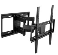 ขาแขวนทีวี ขายึดทีวี ขาแขวนจอ 26"- 55" หมุนได้ ปรับก้ม-เงย ได้ J0617 Functional two Arm Full Motion Tilt Swivel LED TV Wall Mount Bracket J0617