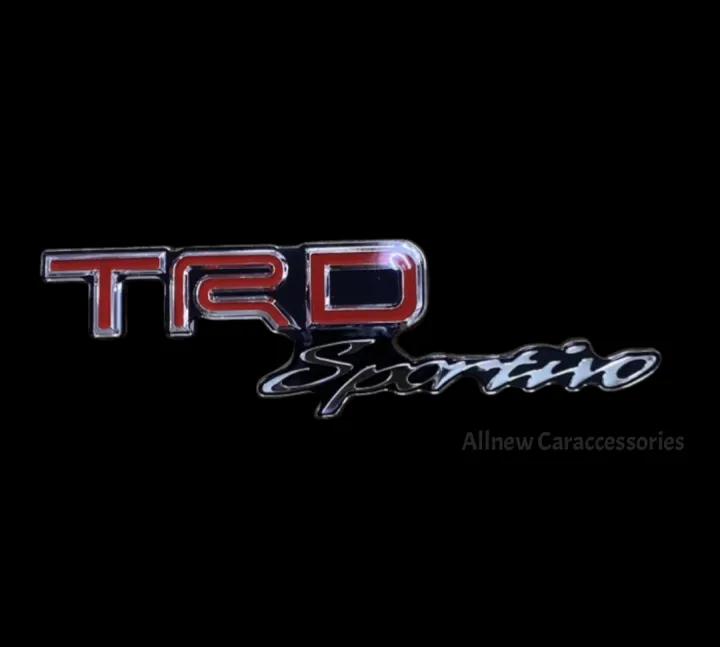 AD.โลโก้ TRD Sportivo ติดท้าย new fortuner