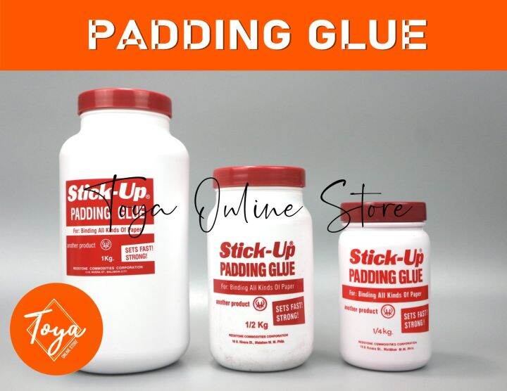 Stick up Padding Glue RED with FREE BRUSH Lazada PH