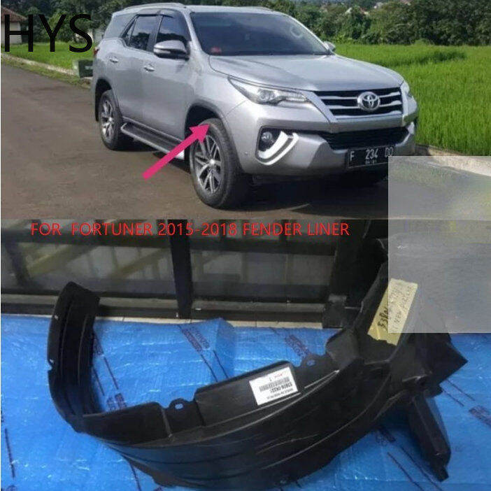 HYS fender liner for Toyota FORTUNER 2016 2017 2018 Front Driver Fender Liner Inner Panel