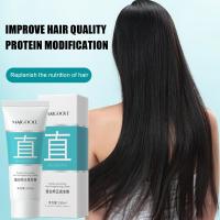 MAIGOOLE Protein Correction Hair Straightening Cream Free Injury And Pinch For Household From Hair Softener H7X3