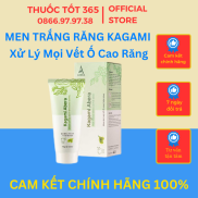 CHÍNH HÃNG Men Trắng Răng Kagami Abera - Xử Lý Ngay Mọi Vết Ố Vàng Mảng