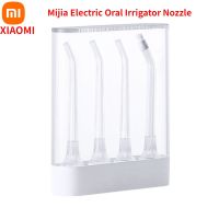 ZZOOI Original XIAOMI MIJIA MEO701 Portable Oral Irrigator Nozzle Spare Parts Pack Kits Teeth Whitening Water Flosser Accessories 4pcs