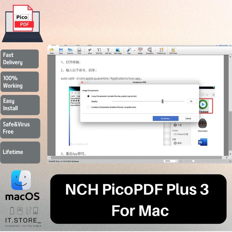 free for apple download NCH PicoPDF Plus 4.60