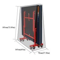 ปิงปอง300d ปกป้องผ้าคลุมโต๊ะกันน้ำทนทานกันฝุ่นที่คลุมเก็บรักษาของโต๊ะปิงปองฝาครอบเฟอร์นิเจอร์กลางแจ้งในร่ม