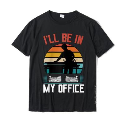 ILl Be In My Office Funny Woodworking Woodworker Quotes Raglan Baseball Tee Top T-Shirts Party Oversized Adult Tees Cotton
