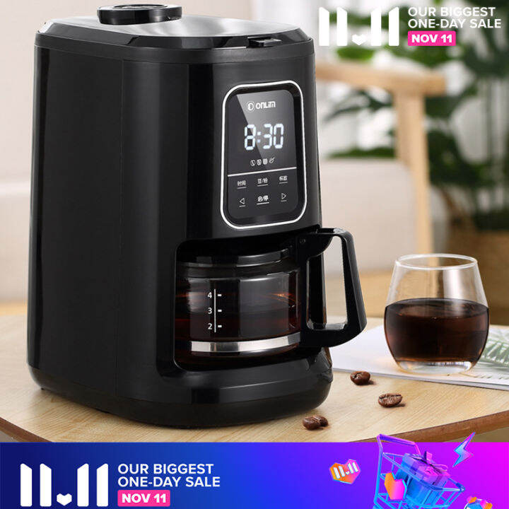 Donlim American Drip Coffee Machine Fully Automatic Ground Coffee Maker