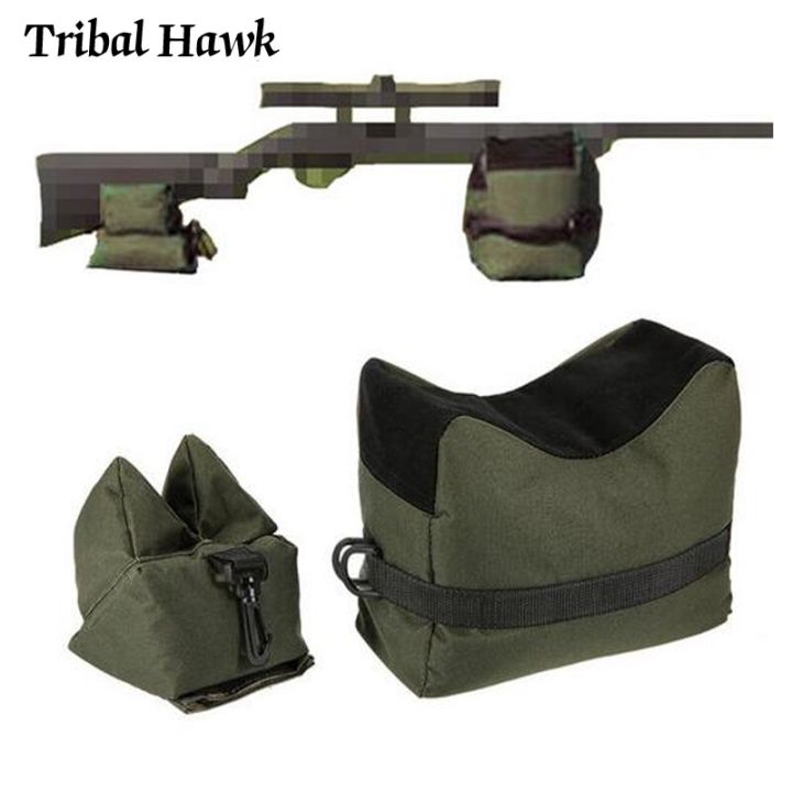 Front&Rear Sniper Bag Gun Target Stand Rifle Support Shooting Sandbag ...