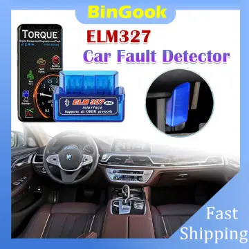 OBD2 ELM327 Mini V2.1 Bluetooth Detector OBD Dual Mode 5.1 Bluetooth Car  Malfunction Detector