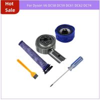 ตัวกรองฝาครอบมอเตอร์ด้านหลังสำหรับ Dyson V6 DC58 DC59 DC61 DC62อะไหล่เครื่องดูดฝุ่น DC74