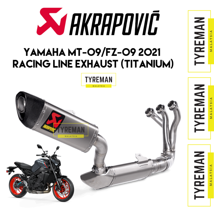 akrapovic mt 09 titanium