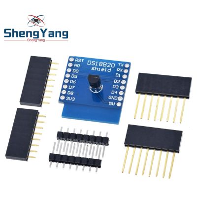 1ชิ้น/ล็อต Shengyang Ds18b20โมดูลอุณหภูมิโมดูลการวัดสำหรับ Wemos D1 Mini Wifi Extension Board Learning Board