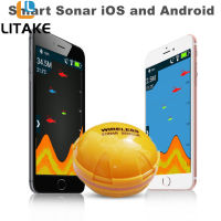 Wireless Bluetooth Smart Fish Finder Sounder Sonar Fishfinder ตรวจจับปลาทะเล